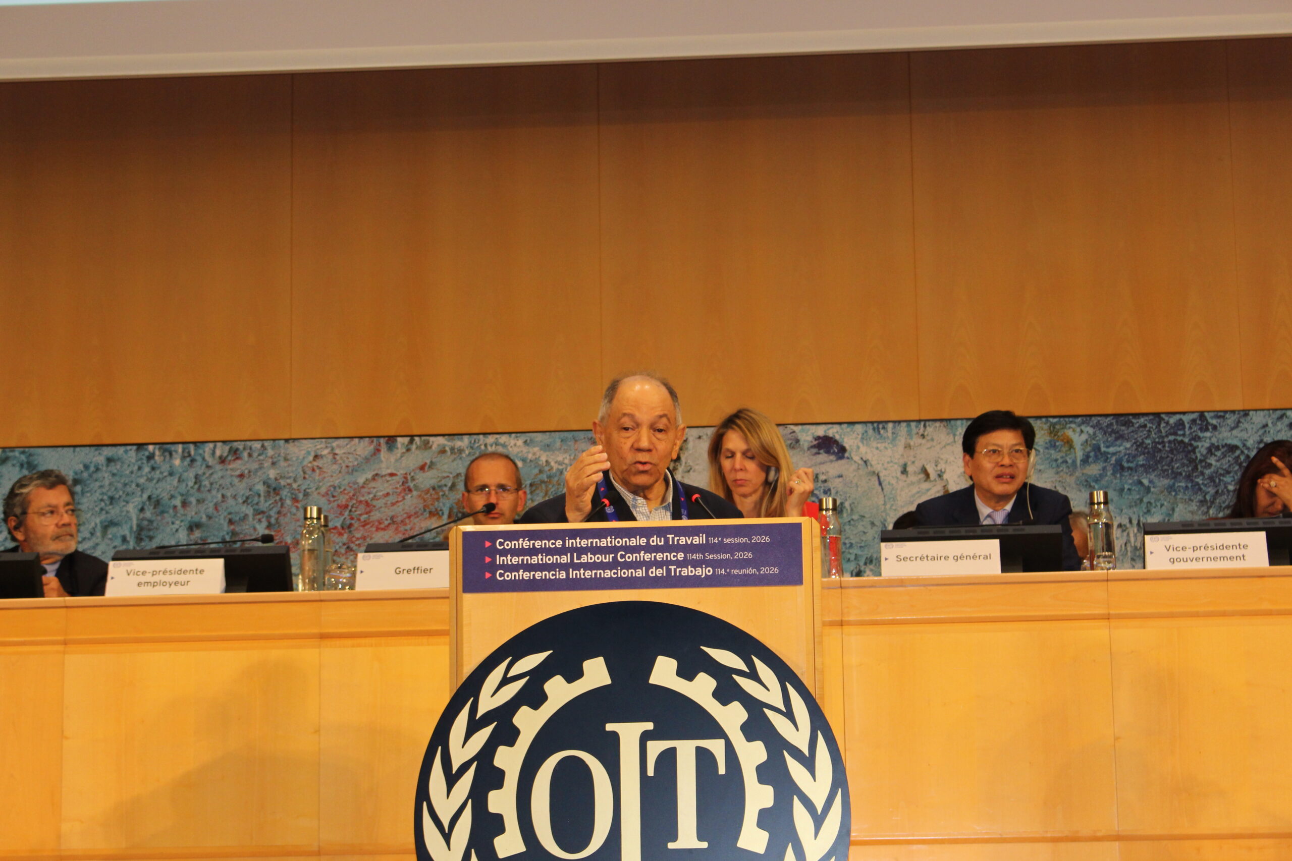 Rafael Pepe Abreu delegado de los Trabajadores Dominicanos ante la 114 CIT-OIT (3)